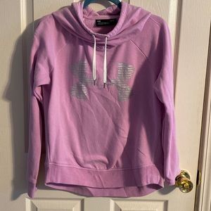 Pink Under Armour sweatshirt
